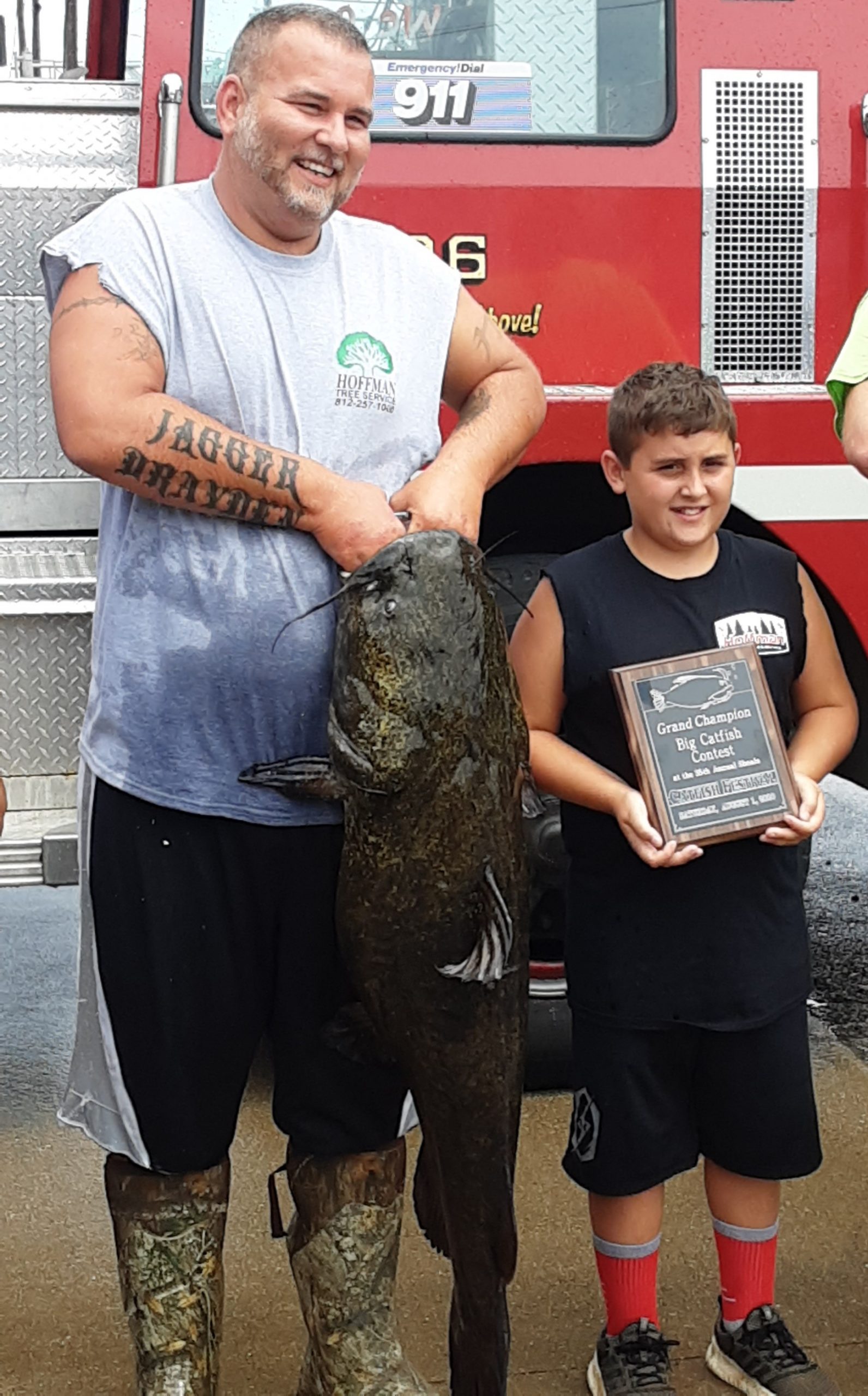 Patriotism On Display During Wet Catfish Festival WBIW