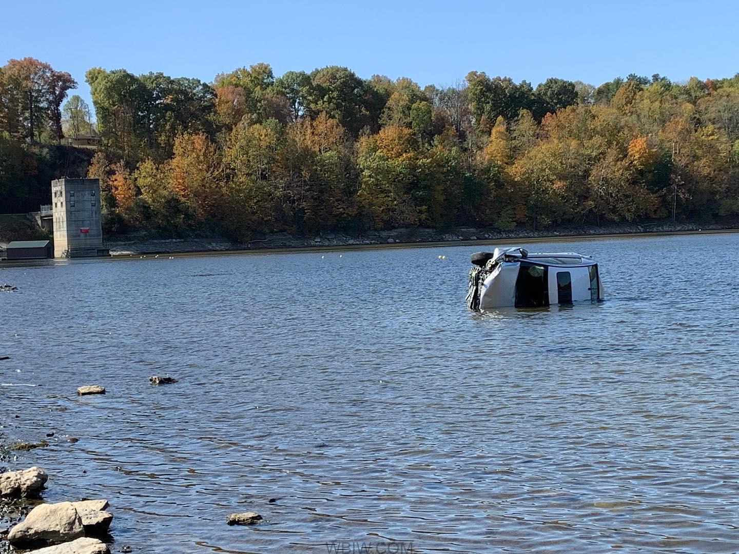 UPS driver finds vehicle in water at Lake Monroe WBIW