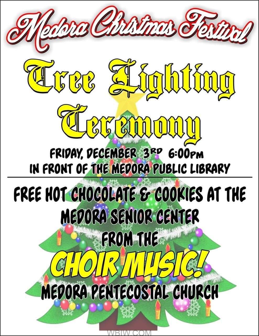 Medora Christmas Festival kicks off with a treelighting ceremony on