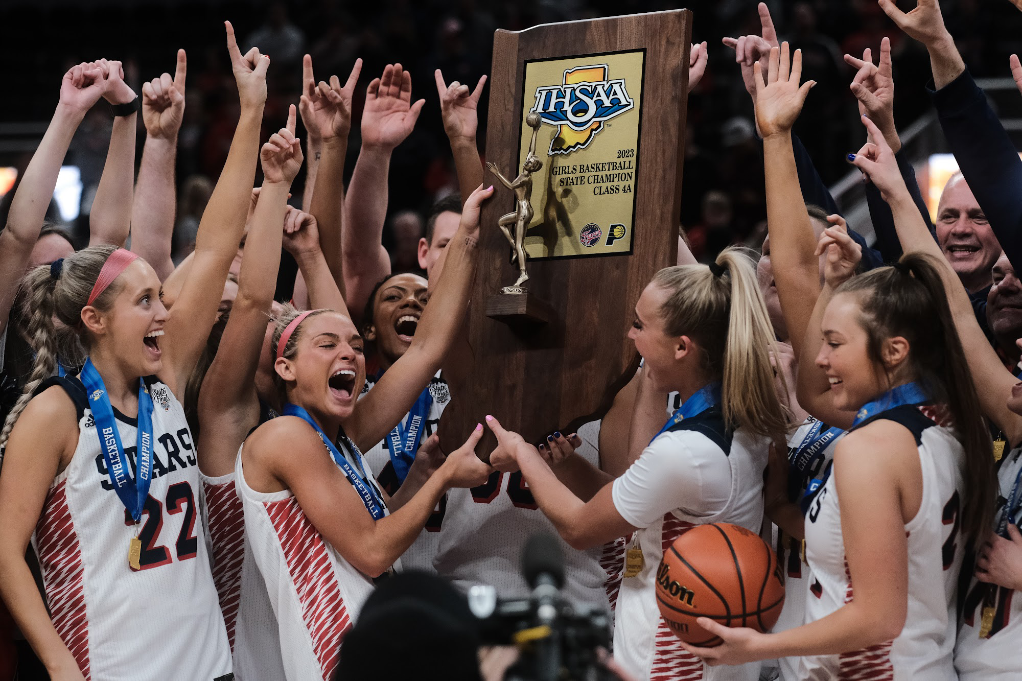 Bedford North Lawrence holds off Fishers for fifth crown