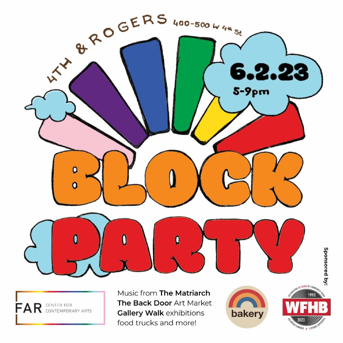 Summer with the Fourth and Rogers Block Party on Friday, June 2