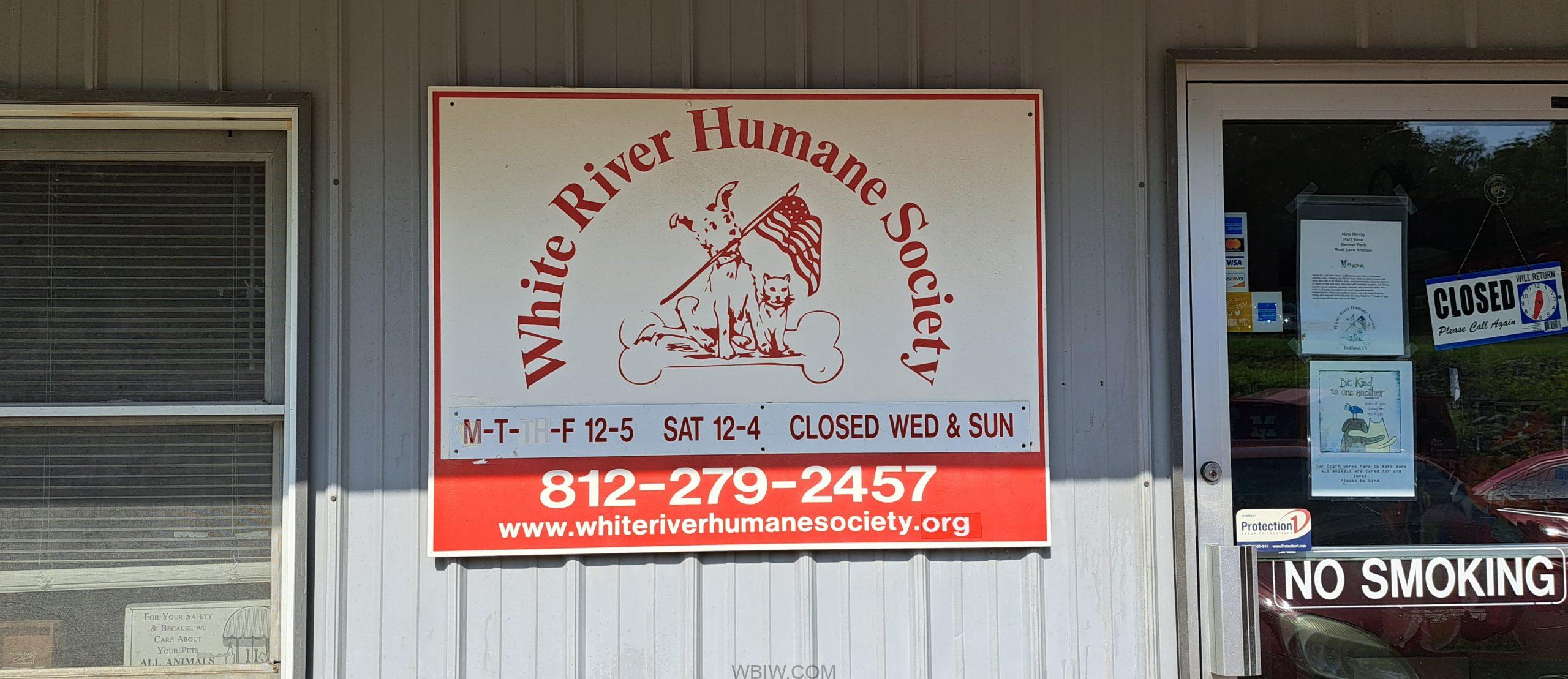 Over-population: White River Humane Society needs a new shelter