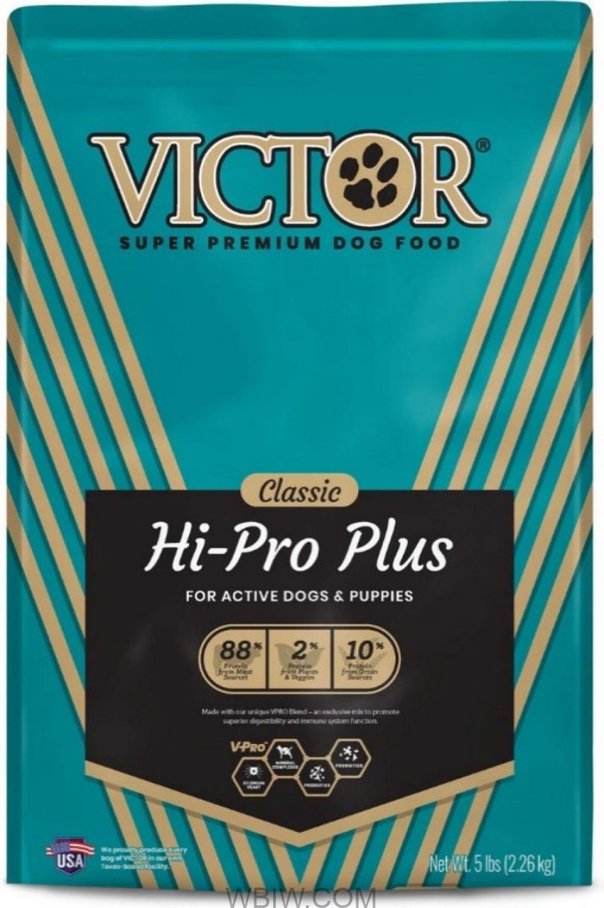 Victor Super Premium Dog Food Hi Pro Plus recalled WBIW