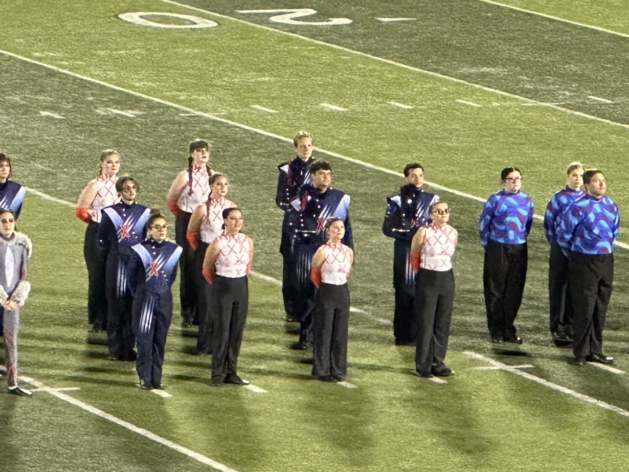 The Bedford North Lawrence Marching Stars earn Gold at ISSMA Scholastic