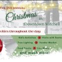 Mark your calendar for holiday fun at the 2nd Annual Christmas in Downtown Mitchell on Dec. 14