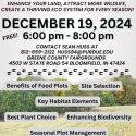 Greene County Purdue Extension offering free class for maintaining food plots and ideal habitat for deer Dec. 19